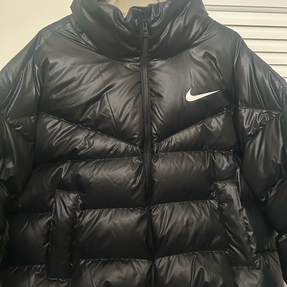 Nike Black Quilted Jacket
